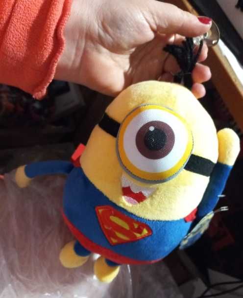 игрушка мягкая миньон гадкий я супер герой