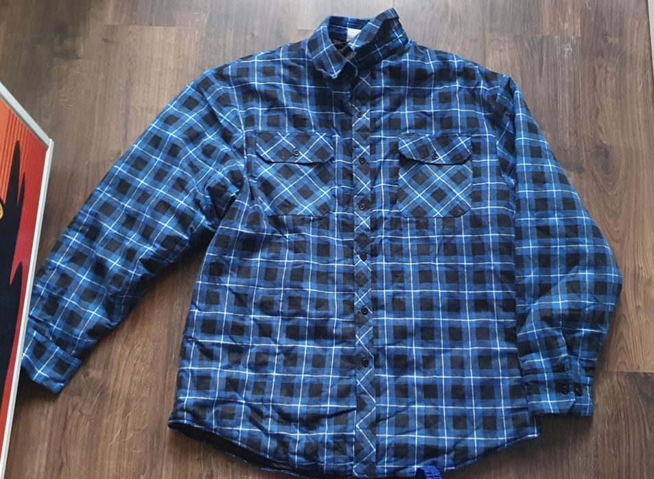 Koszula flanelowa ocieplana + spodnie + koszula