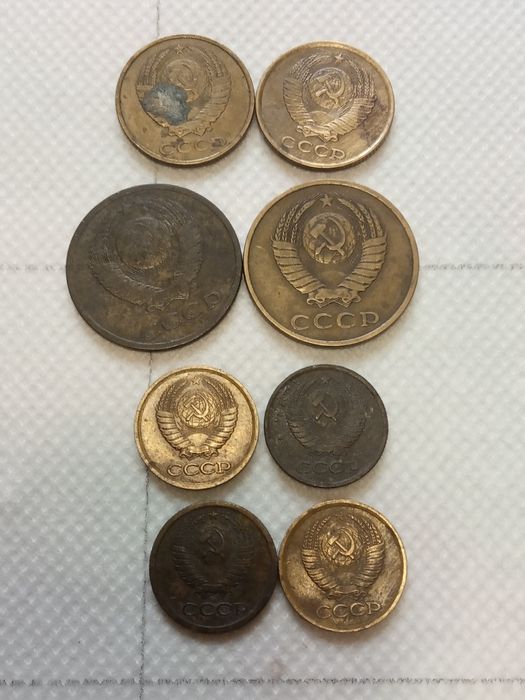 Продам. Монеты 1,2,3 коп.