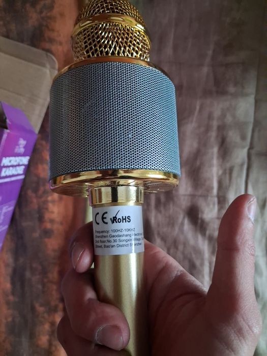 Microfone karaoke