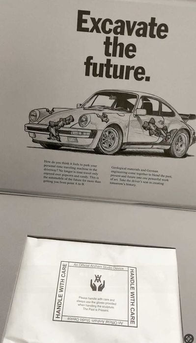 Daniel Arsham ERODED 911 Turbo Sculpture