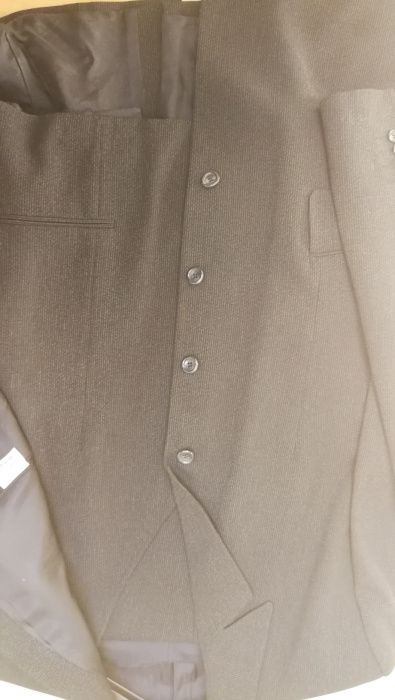 Garnitur 3-częściowy czarny