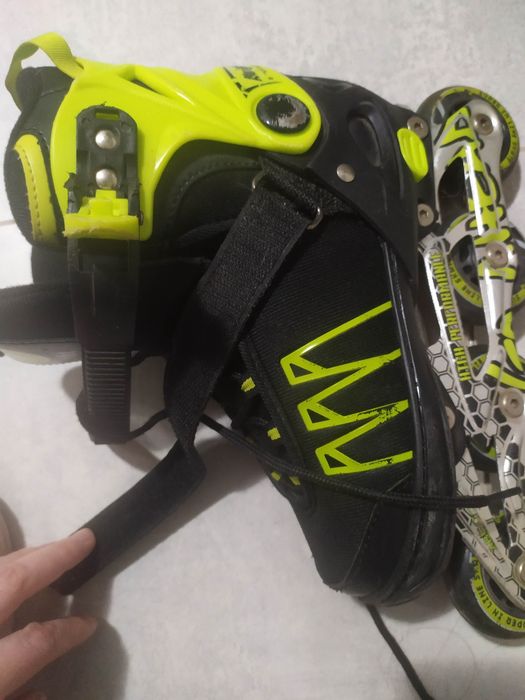 Łyżworolki regulowane firmy Allright model super skate rozmiar S(33-36