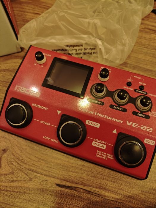 Pedal efeitos BOSS VE-22