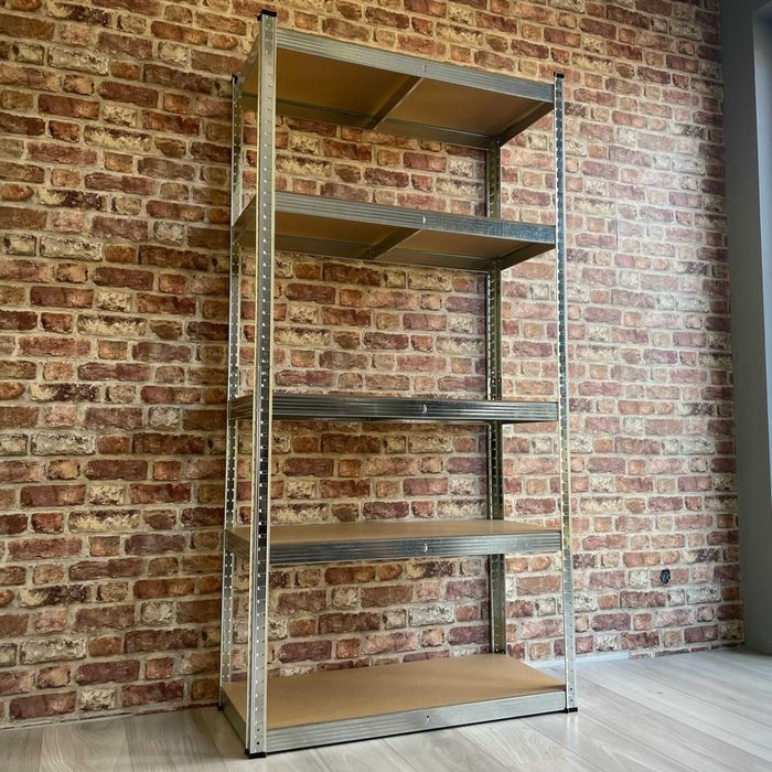 Regał metalowy Garażowy warsztatowy 180x90x40cm 5 Półek 875kg solidny