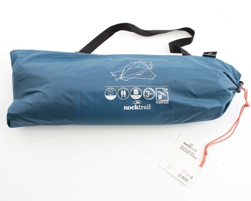 Namiot plażowy z zamykanym przodem koc mata plażowa UV 60