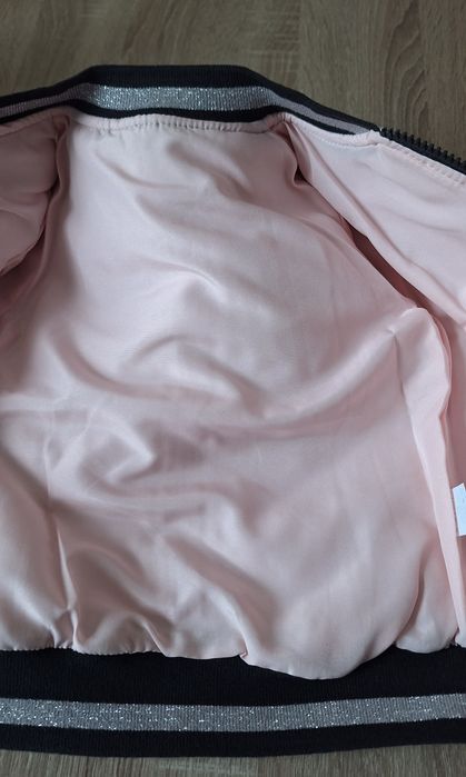 Kurtka wiosenna srebna bomberka  98/104 Gamex