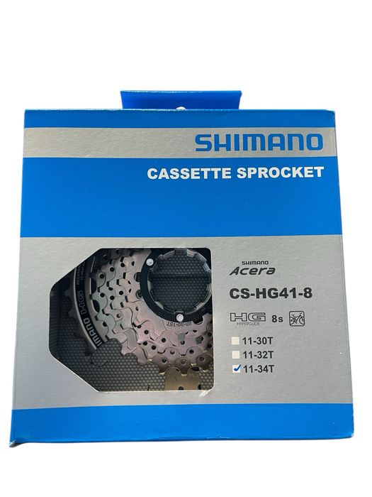 Kaseta SHIMANO Acera CS-HG41-8, 8s, 11-34T nowa FV / 011-045