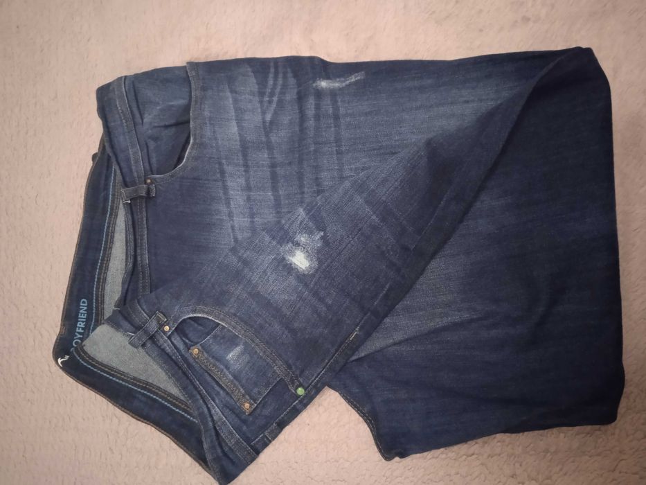 Суперовые джинсы TU бойфренд батал ПОТ  52, тянутся до 56 сост. новых