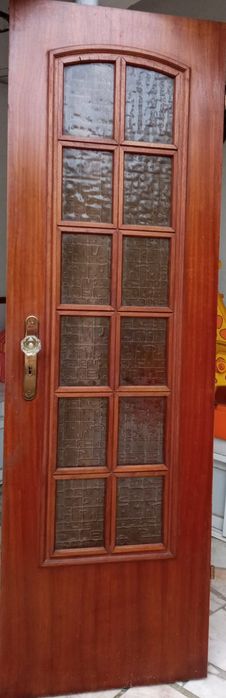 Porta interior com vidro