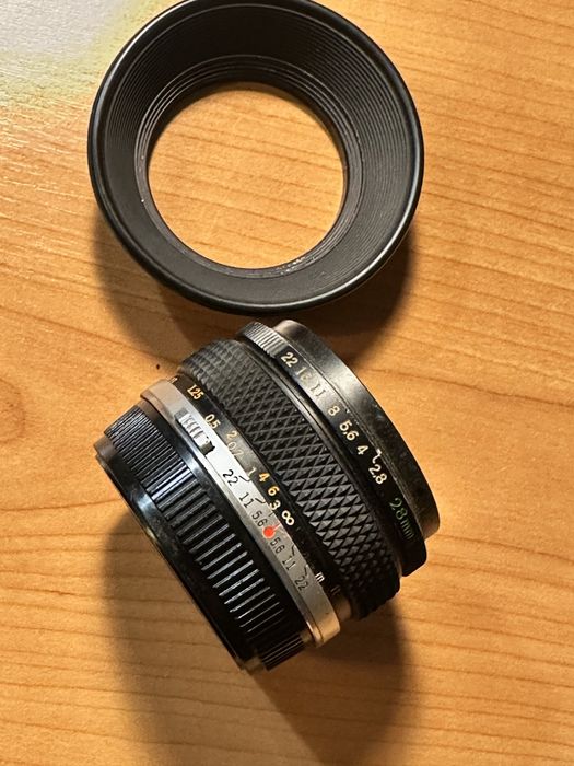 Lente Zuiko Olympus  OM 28mm 2.8