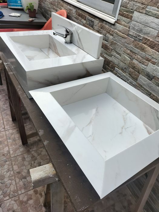 Lavatório esculpido 60x50