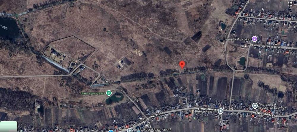 Ділянка 10 сот Київ-3км Княжичі Броварський р-он