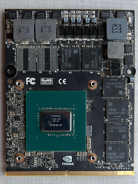 Игровая видеокарта NVIDIA GTX1060 6GB MXM