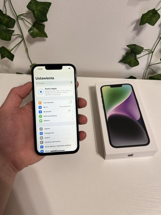 APPLE IPHONE 14 128 GB | Idealny Stan