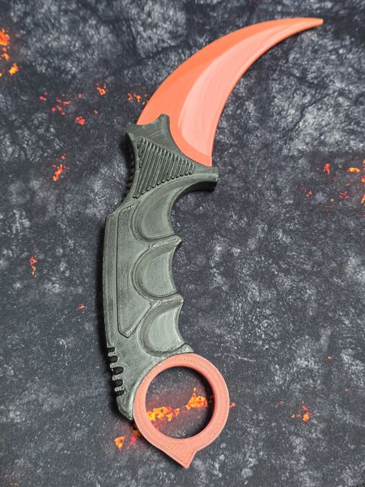 3D Printed Karambit – CS Style – Training / Display