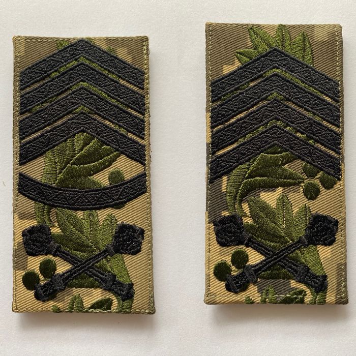 Погон генерала сержанта шеврони