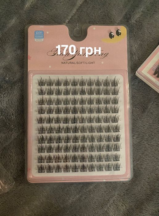 ресницы пучковые вії пучкові