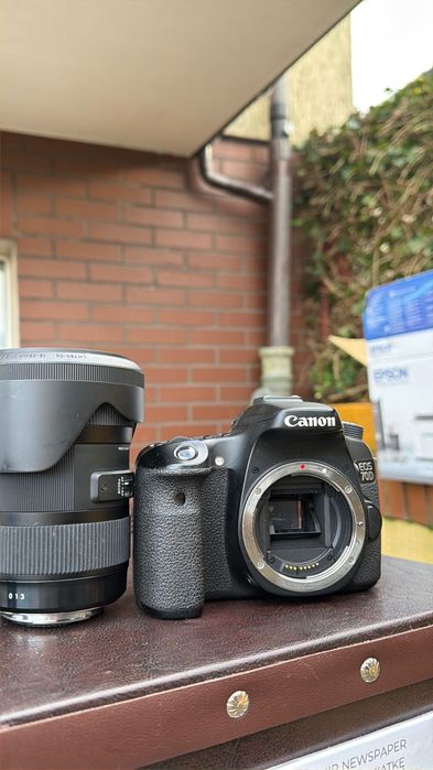 Canon 70D + Obiektyw Sigma 18-35