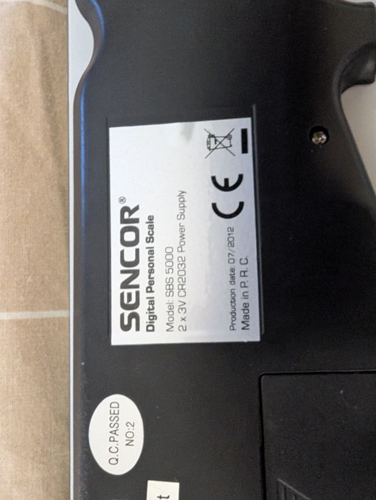 Waga łazienkowa z sensorami