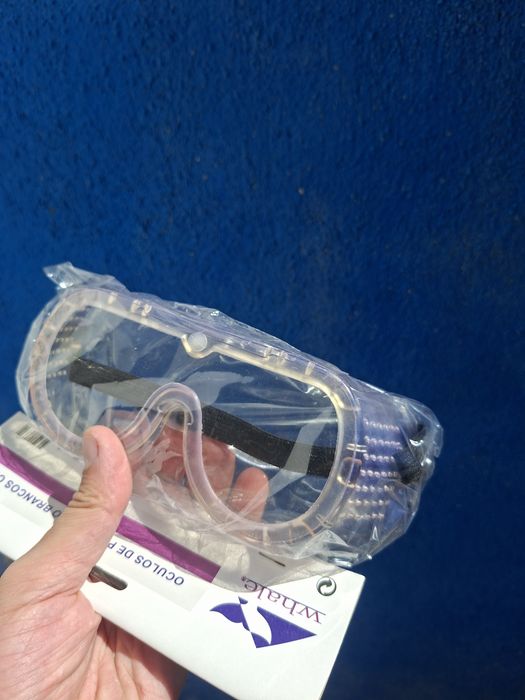 Óculos de Proteção Transparentes CE Whale (Novos na Embalagem)