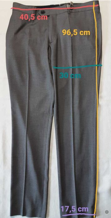 40 spodnie smart casual eleganckie Zara
