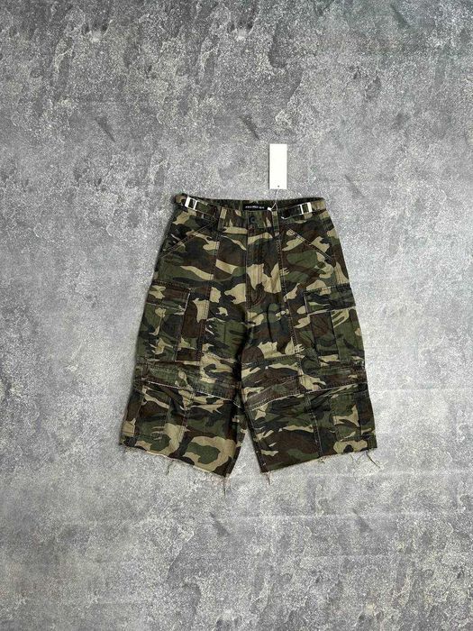 Project GRAILZ G/R gr шорты камо camo faded baggy distressed шорти