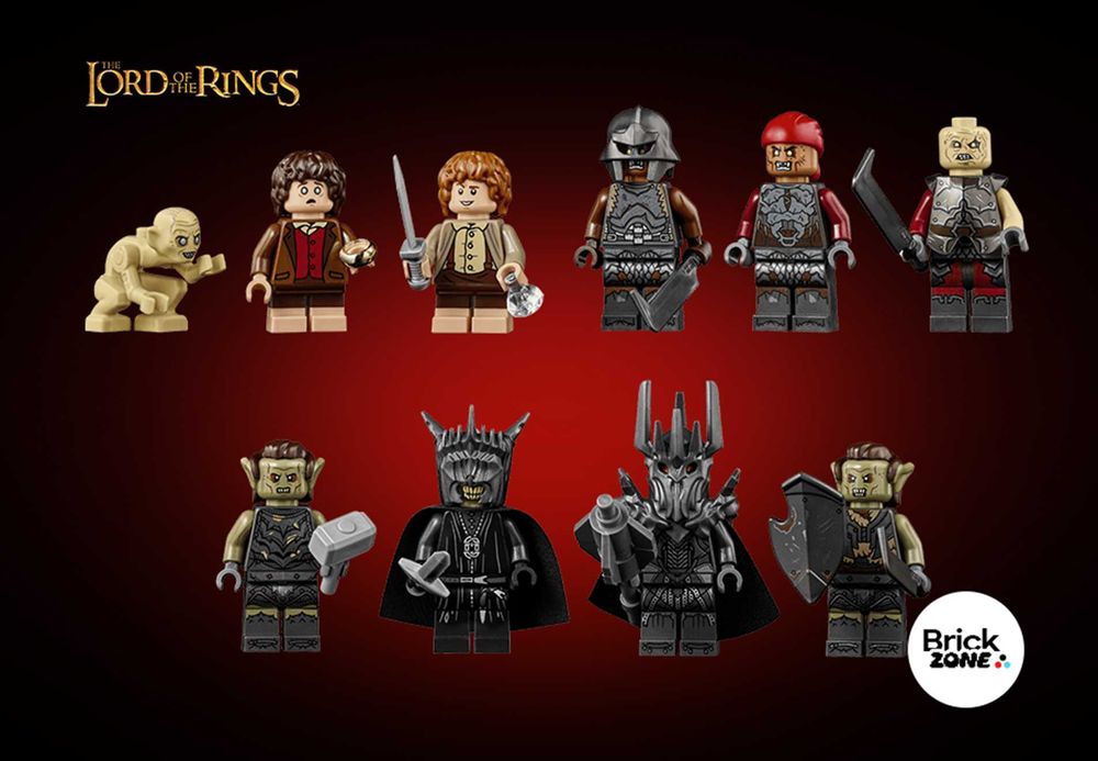 ‼️5471 деталей‼️Конструктор Lego The Lord of the Rings: Barad-dur / Володар Перснів Барад-Дур (10333)