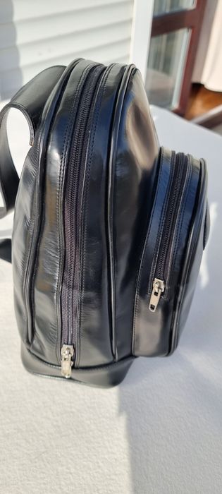 Mala preta em pele com alça64552631480195123