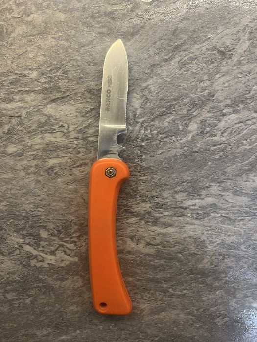 Navalha bahco com mola e trava