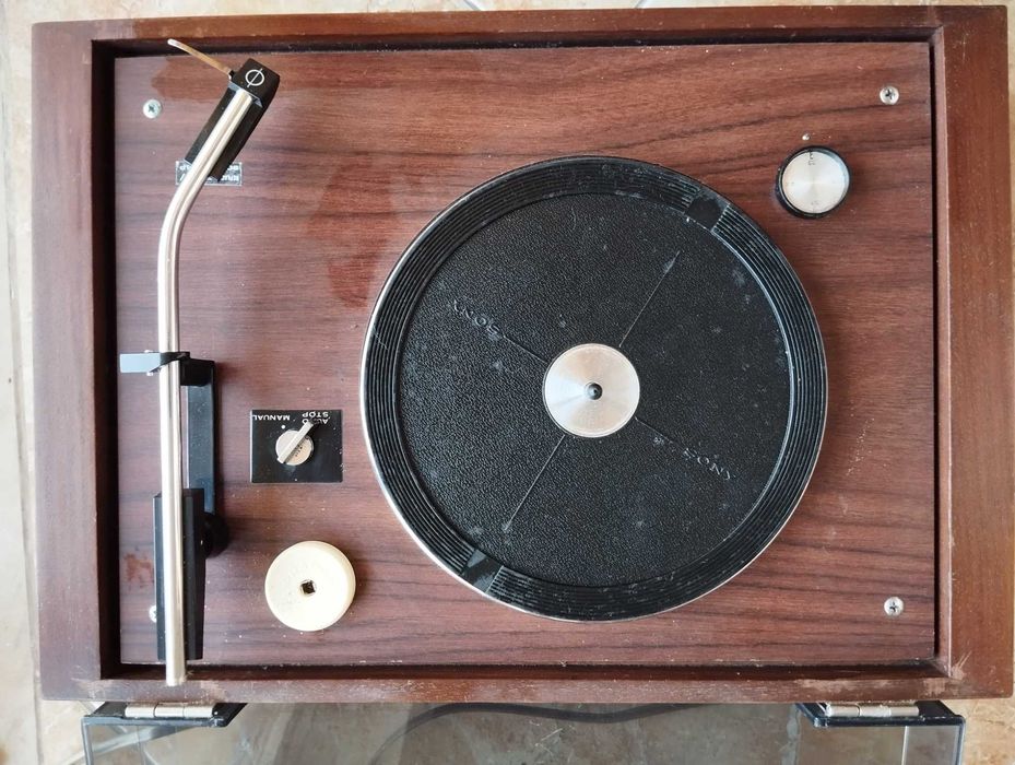 Gira-discos Sony vintage