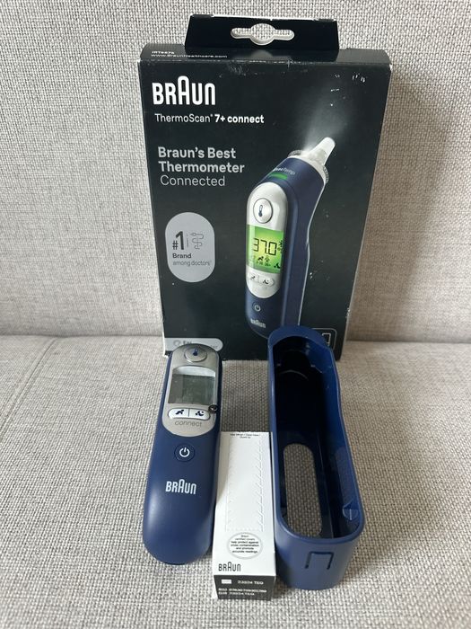 Braun ThermoScan 7+ Connect - termometr douszny dla dzieci