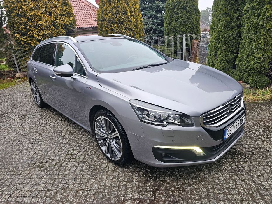 Peugeot 508 GT 181 KM, bezwypadkowy, serwisowany, nowy rozrząd, koła lato zima.