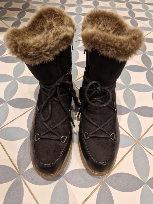 Zimowe buty z futrem TCM rozm.41