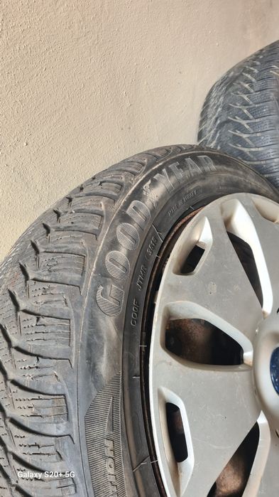 Sprzedam Opony zimowe na Felgach plus Dojazdówka Gratis Mondeo mk4