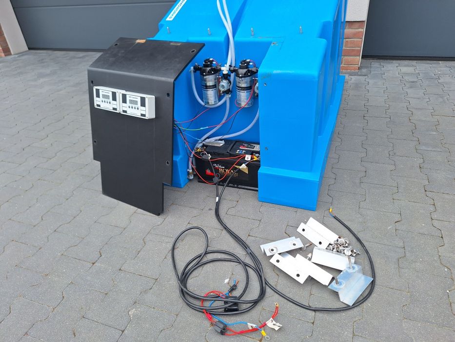 Myjka paneli # OsmoWorks 700L # 2 Pompy 12v # Mobilna