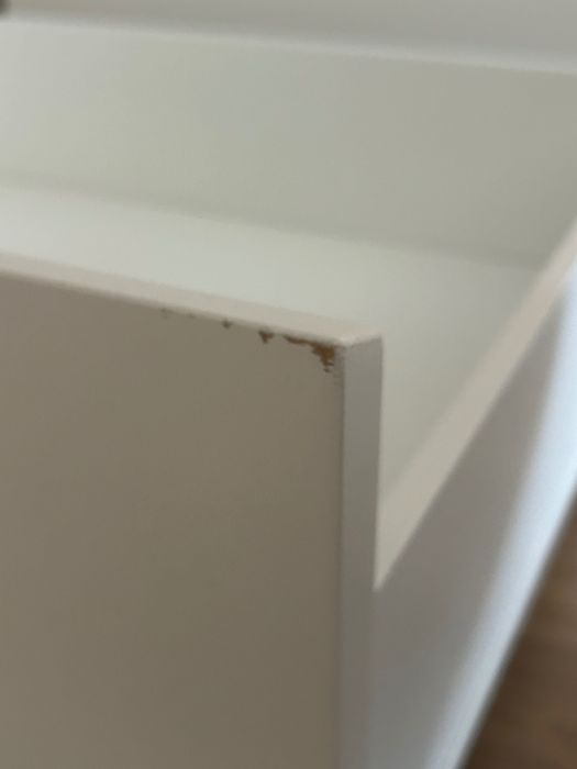 MALM Gavetões, branco, 200 cm