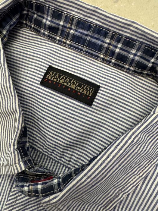 Napapijri extra koszula w kratkę XXL 100% bawełna,jak nowa, naszywki