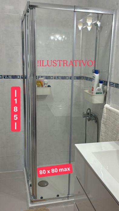 Cabine banheiro 80x80