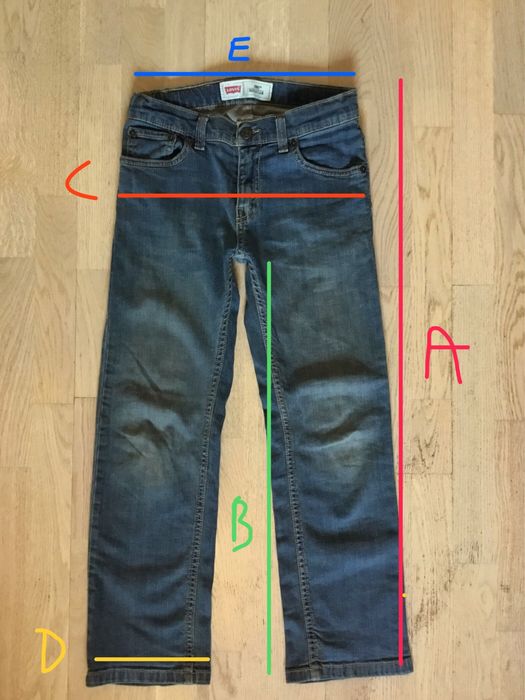 Jeansy Levi’s 505 Regular W25 L25