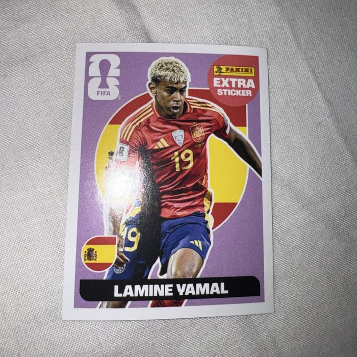 Extra Sticker Yamal Pulisic 2026