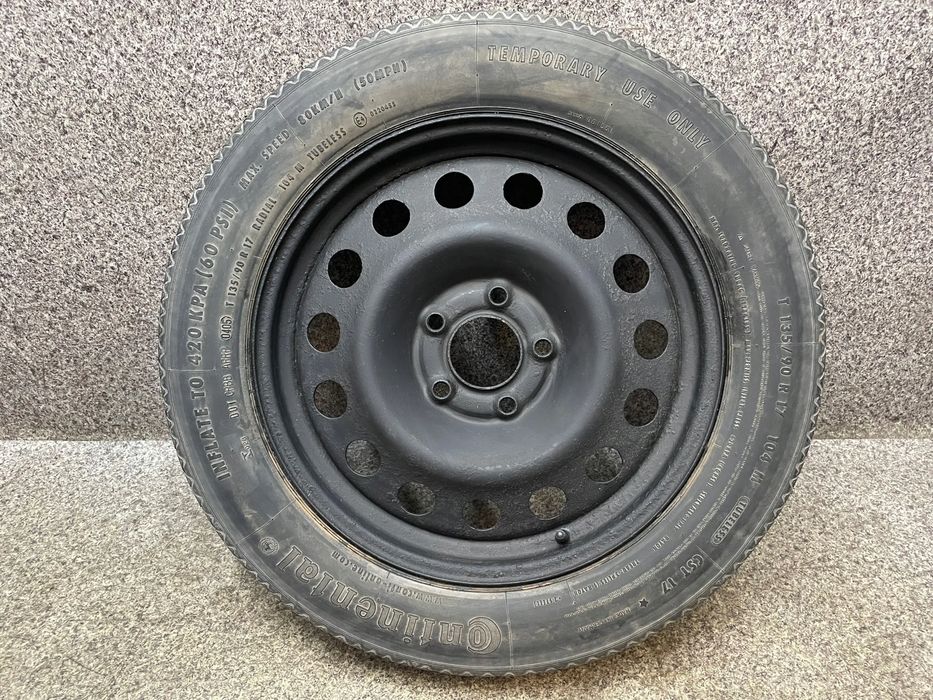 Kolo dojazdowe zapasowe zapas R17 135/90 5x120 ET18 BMW X3 E83