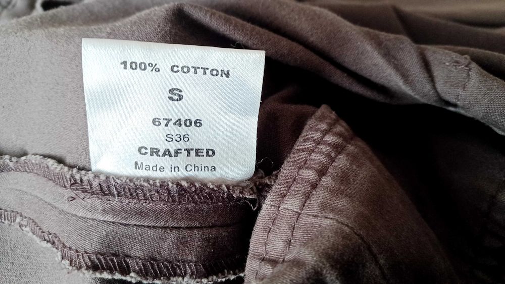 Bawełniana parka r.s