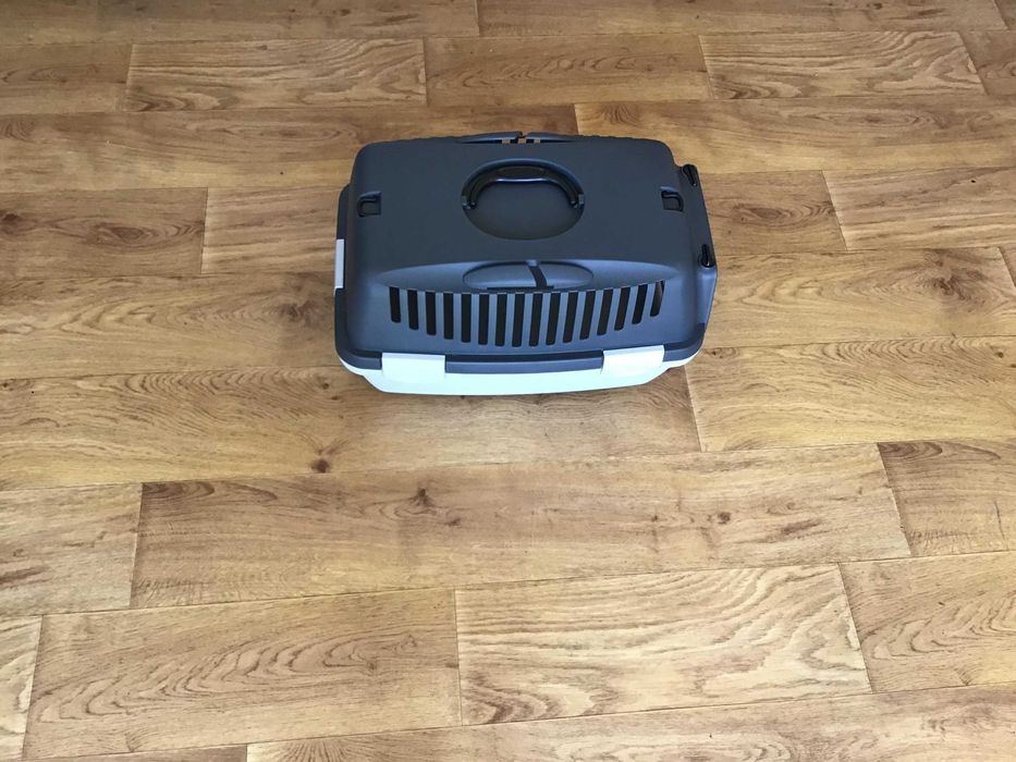 transporter dla kota solidny plastikowy