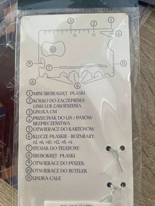 Karta przetrwania dla dziadka dzień dziadka  prezent nowy