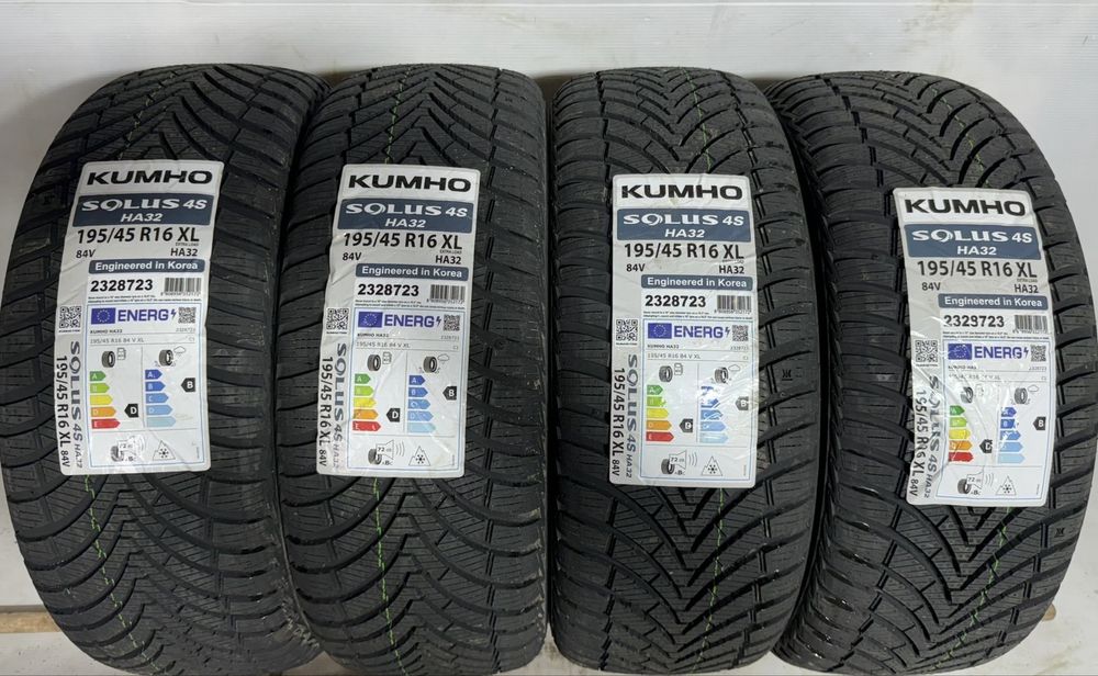 195/45r16 Kumho Solus 4S HA32 84V XL 2024