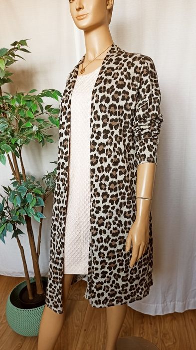Sg Sweter damski kardigan 42 , 44  narzutka damska 42  , 44 XL panterka