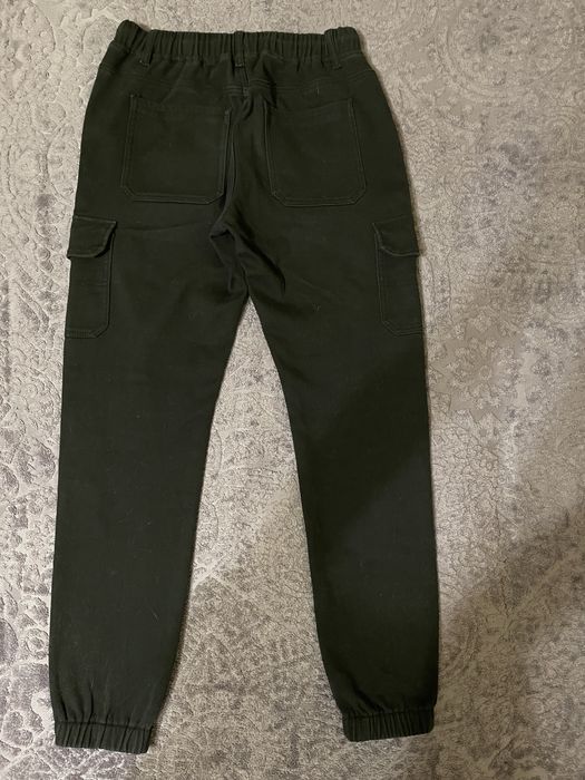 Брюки джогери карго чоловічі на флісі (зимові)