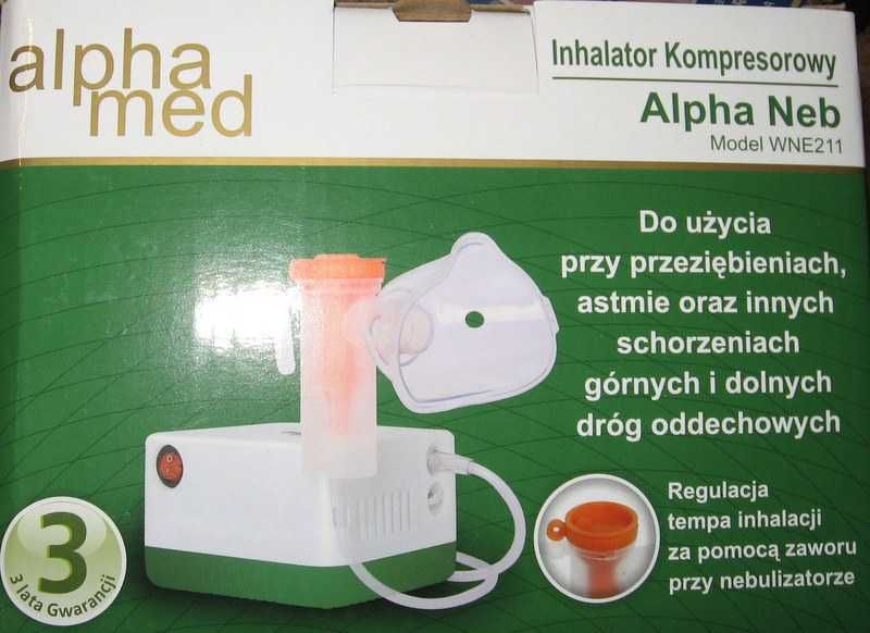 Inhalator kompresorowy