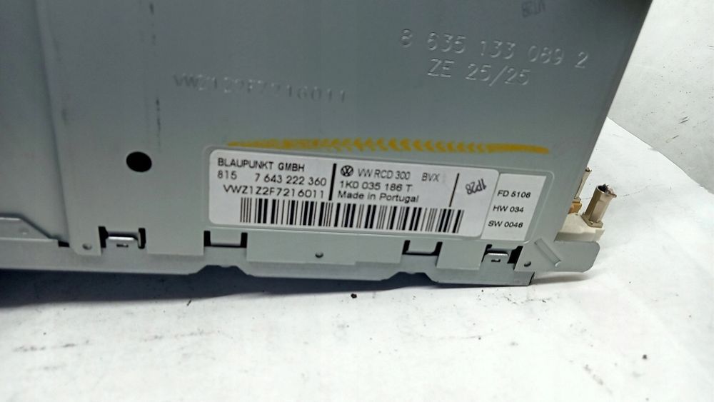 Radio CD VW Golf Passat Tiguan Touran